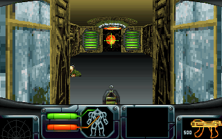 In Extremis (DOS) screenshot: Starting location