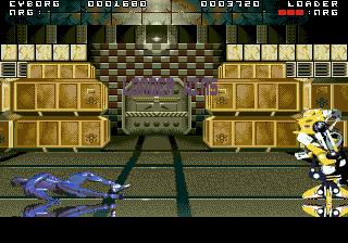 Rise of the Robots (Genesis) screenshot: Defeated...