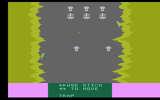 DragonStomper (Atari 2600) screenshot: Entering the dragon's cave
