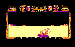 Mach 3 (Amstrad CPC) screenshot: Your ship was destroyed (Day)...