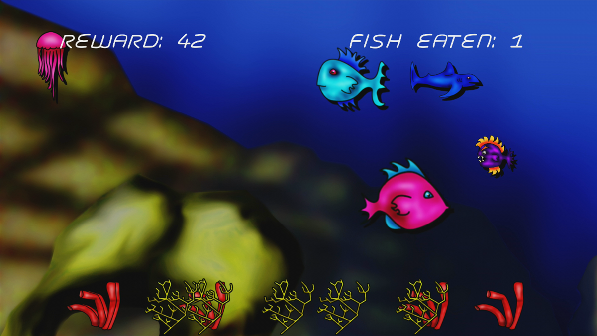 That Wacky Fish Game (Xbox 360) screenshot: Eat a Fish (Trial version)