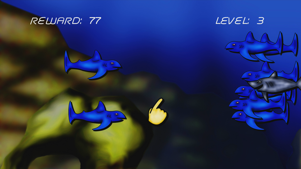 That Wacky Fish Game (Xbox 360) screenshot: Odd Fish Out (Trial version)