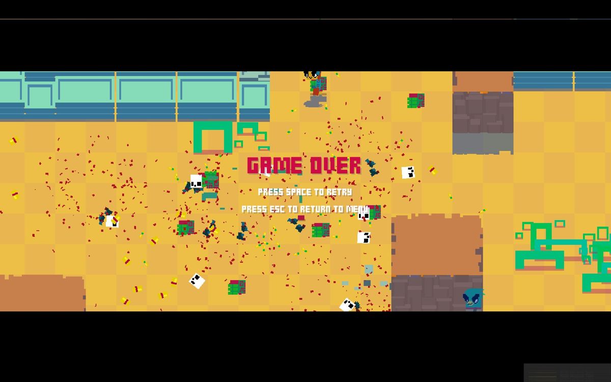 Relic Hunters Zero (Windows) screenshot: Game Over