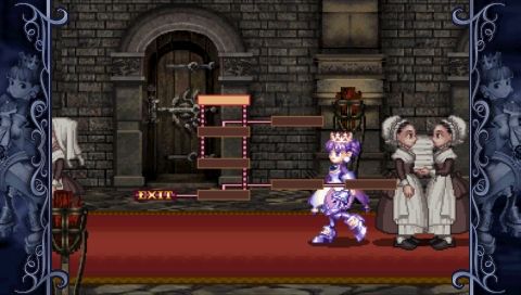 Princess Crown (PSP) screenshot: Level map