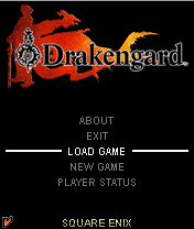 Drakengard (J2ME) screenshot: Main game screen