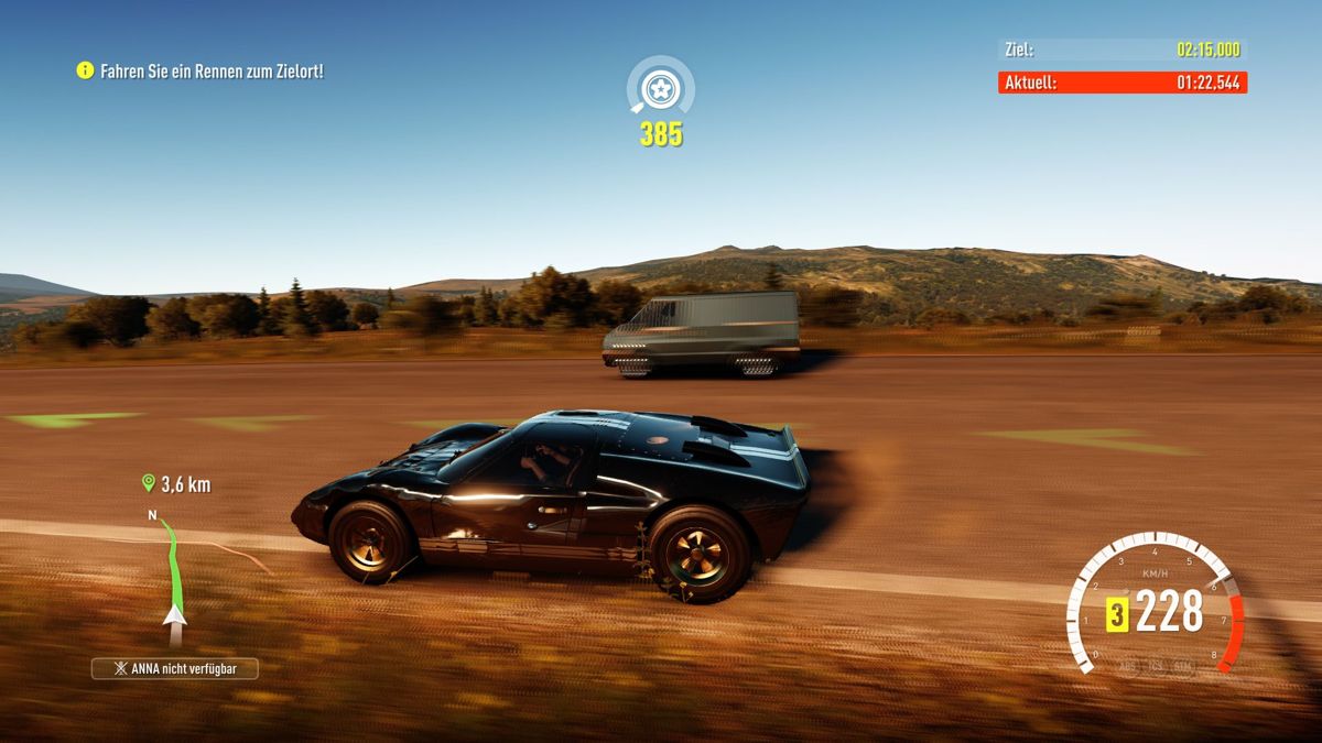 Forza Horizon 2 (Xbox One) screenshot: The 5th bucket list challenge - Ford GT40