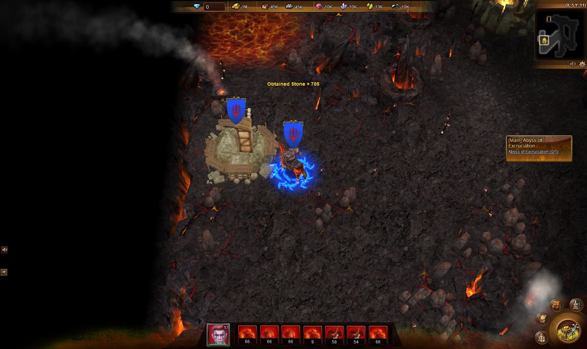 Shadow of Kingdoms (Windows) screenshot: Capturing the resource building.