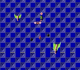 B-Wings: Battle Wings (NES) screenshot: Crashed. Too many enemies