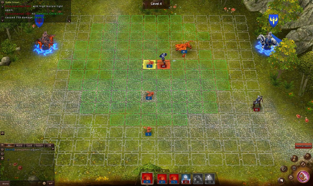 Shadow of Kingdoms (Windows) screenshot: Fighting the enemy army.