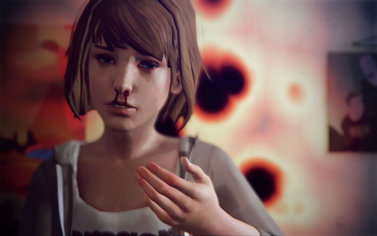 Life Is Strange: Season Pass - Episodes 2-5 (Windows) screenshot: <i>Episode 5</i>: the frequent time travelling still triggers nosebleeds.