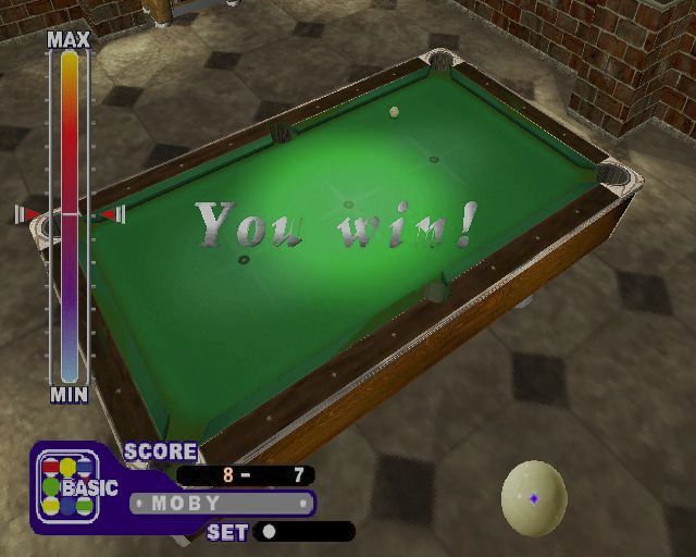 Screenshot of Real Pool (PlayStation 2, 2000) - MobyGames