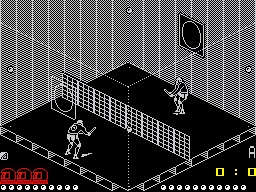 Play for Your Life (ZX Spectrum) screenshot: Level example 14.