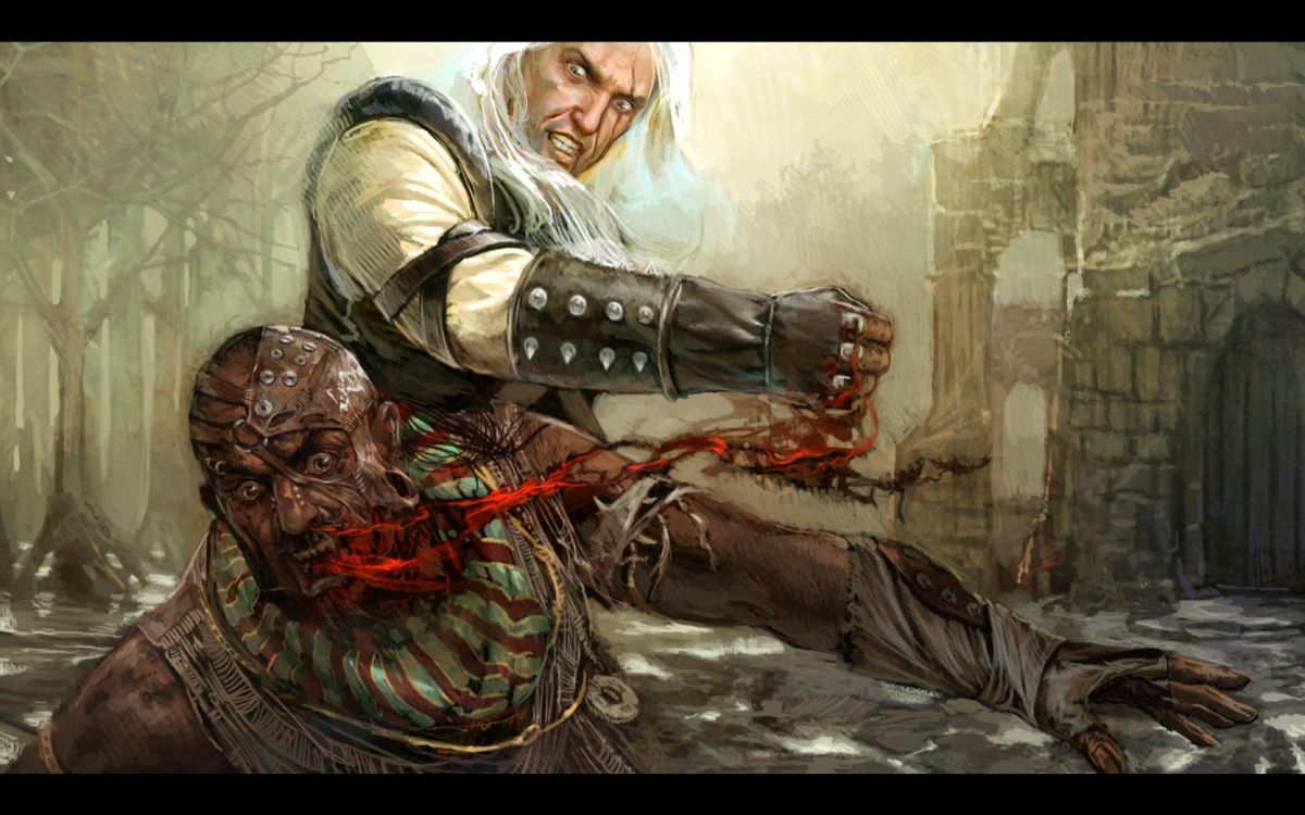The Witcher (Windows) screenshot: Azar Javed - one of the game's antagonists
