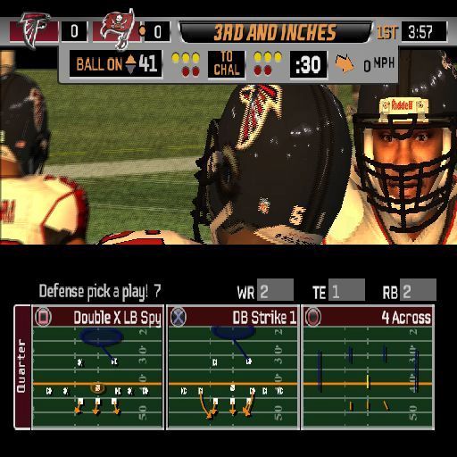 Madden NFL 06 (PlayStation 2) screenshot: The graphics in some of the in-game cut scenes contrast to the game graphics