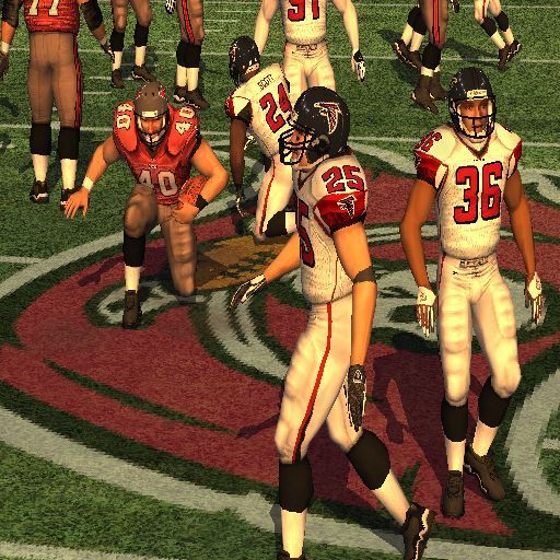 Madden NFL 06 (PlayStation 2) screenshot: The game's graphics aren't quite as good as the game's tutorial in the previous screenshot