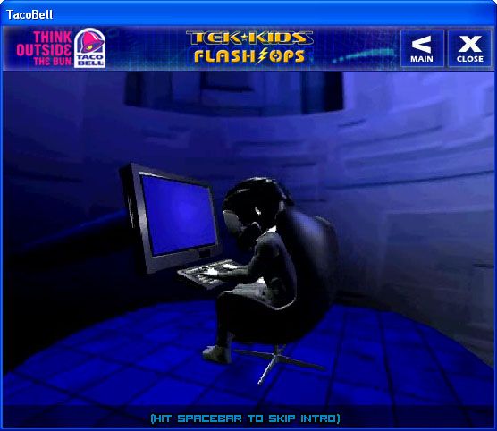 Tek-Kids Flash-Ops: Mission: Sky Fortress (Windows) screenshot: Receive your mission briefing