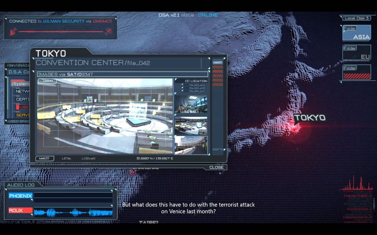 Modern Combat 5: Blackout (Windows Apps) screenshot: Introduction sequence