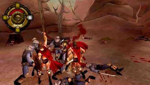 300: March to Glory (PSP) screenshot: Combat