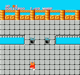 Chinese Hero (NES) screenshot: Choose to warp a couple stages.