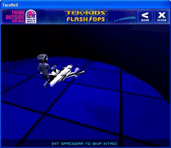 Tek-Kids Flash-Ops: Mission: Sky Fortress (Windows) screenshot: Scramble to your fighter jet
