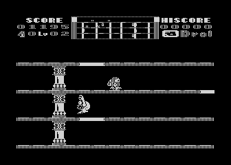 Drol (Atari 8-bit) screenshot: New foes on level 2