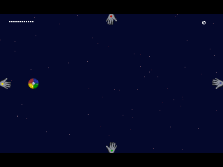 Velcro Mind (DOS) screenshot: The playfield