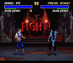 mortal kombat 3 sub zero