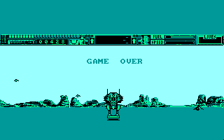 Screenshot Of Thunder Burner Amstrad Cpc Mobygames