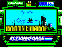 Action Force (ZX Spectrum) screenshot: I wonder if Striker got mad with me...