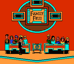 Family Feud (NES) screenshot: The beginning