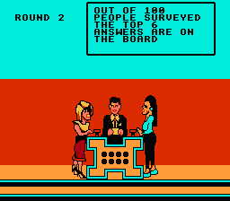 Family Feud (NES) screenshot: Mom's feud!