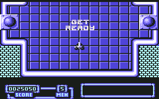 Marauder (Commodore 64) screenshot: Starting level 2