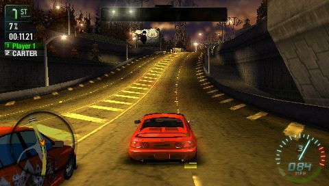 Need for Speed: Carbon - Own the City (PSP) screenshot: Race!