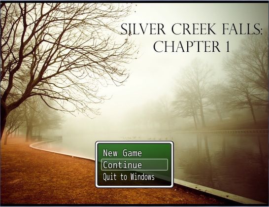 Silver Creek Falls: Chapter 1 (Windows) screenshot: Main menu