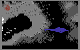 The Dolphin's Pearl (Commodore 64) screenshot: Interesting
