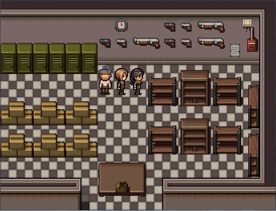 Silver Creek Falls: Chapter 1 (Windows) screenshot: Investigating the storage lockers.