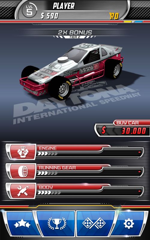 Screenshot of Daytona Rush (Android, 2015) MobyGames