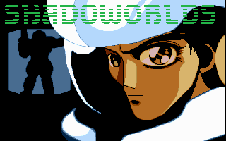 Shadoworlds (DOS) screenshot: Title screen