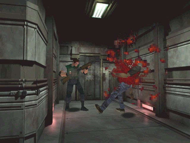 Resident Evil 2 (Windows) screenshot: The bonus Extreme Battle Mode allows you to play as several characters, including Chris Renfield