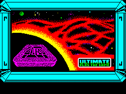 Alien 8 (ZX Spectrum) screenshot: Loading Screen.