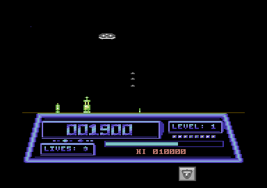 Screenshot of T-Bird (Commodore 64, 1989) - MobyGames