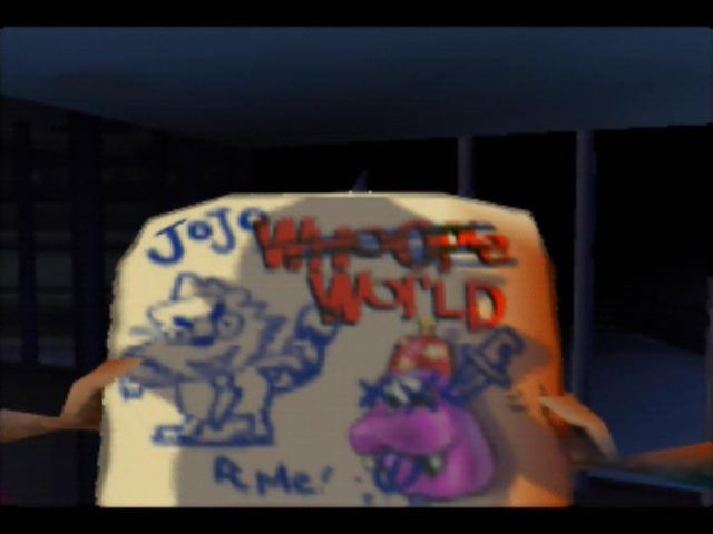 Rocket: Robot on Wheels (Nintendo 64) screenshot: But Jojo the Raccoon has other plans!