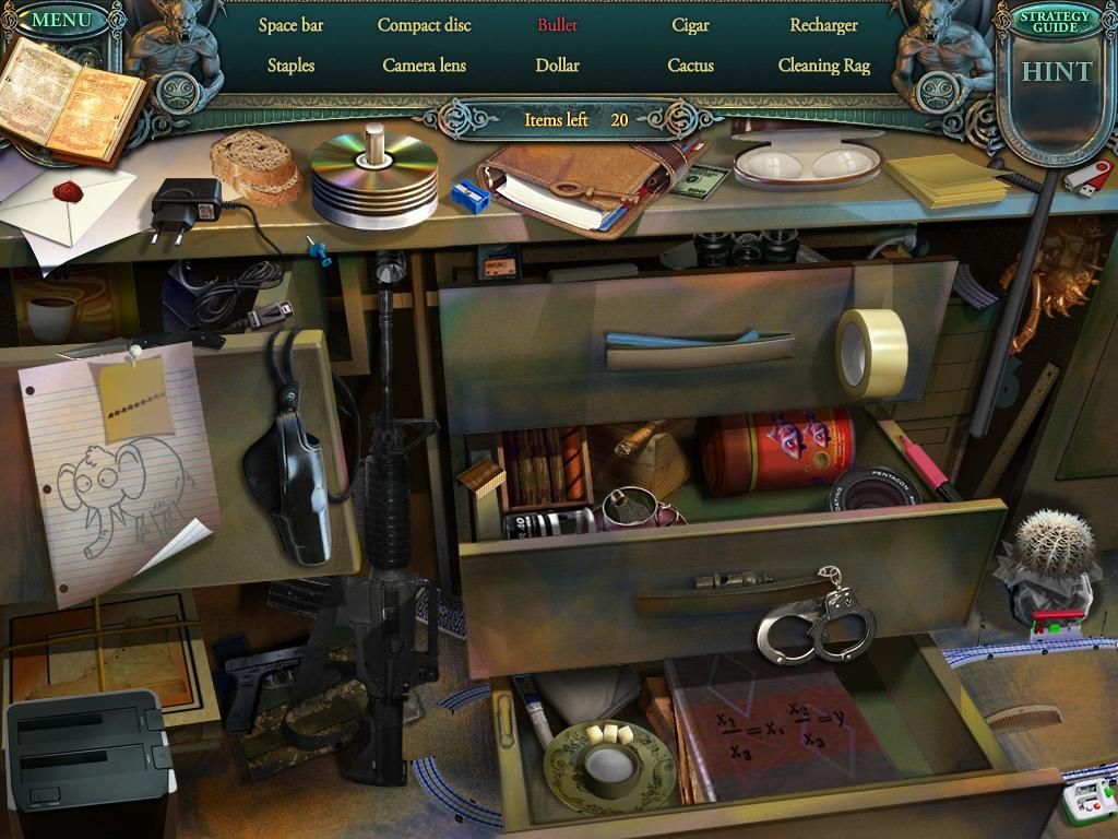 Echoes of the Past: The Citadels of Time (Windows) screenshot: Museum security - objects
