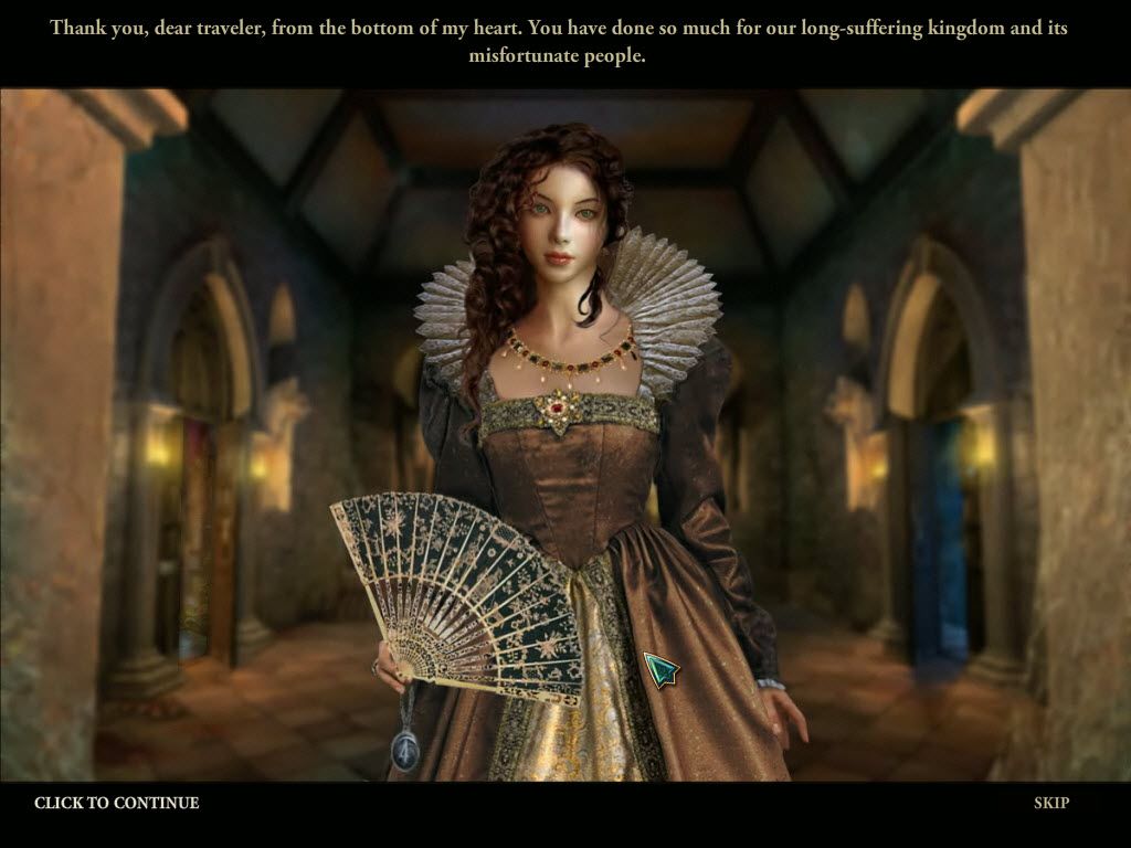 Echoes of the Past: The Citadels of Time (Windows) screenshot: The Princess is now free