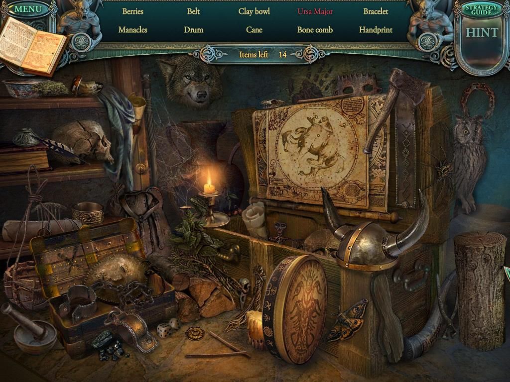 Echoes of the Past: The Citadels of Time (Windows) screenshot: Hidden object scene