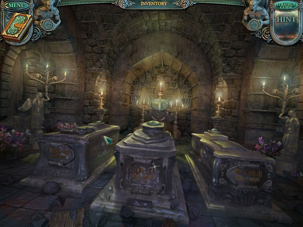 Echoes of the Past: The Citadels of Time (Windows) screenshot: Inside the crypt