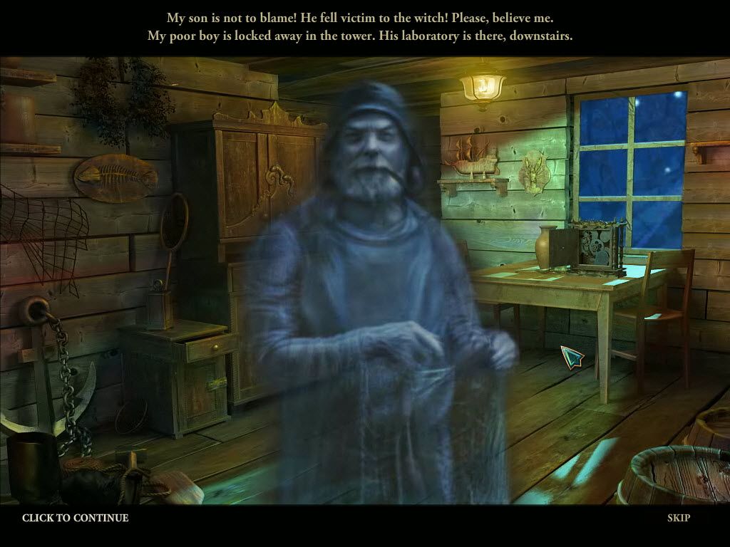 Echoes of the Past: The Citadels of Time (Windows) screenshot: The Fisherman
