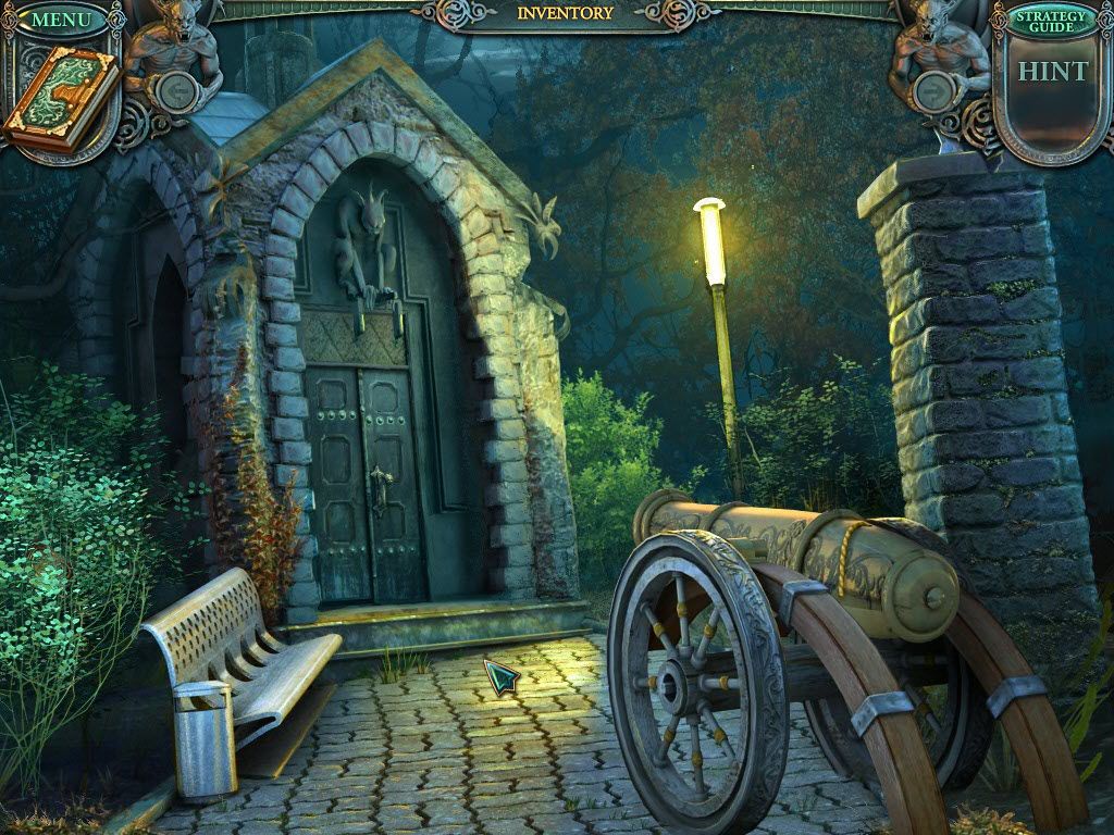 Echoes of the Past: The Citadels of Time (Windows) screenshot: Crypt entrance