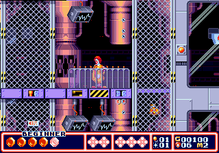 McDonald's Treasure Land Adventure (Genesis) screenshot: Inside a spaceship