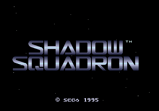 Shadow Squadron (SEGA 32X) screenshot: Title Screen